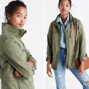 Madewell Utility Jacket in Olive